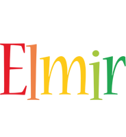 Elmir birthday logo