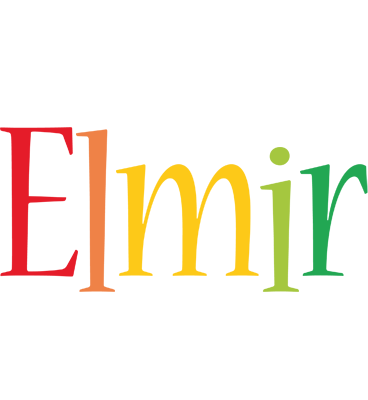 Elmir birthday logo
