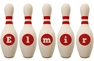 Elmir bowling-pin logo
