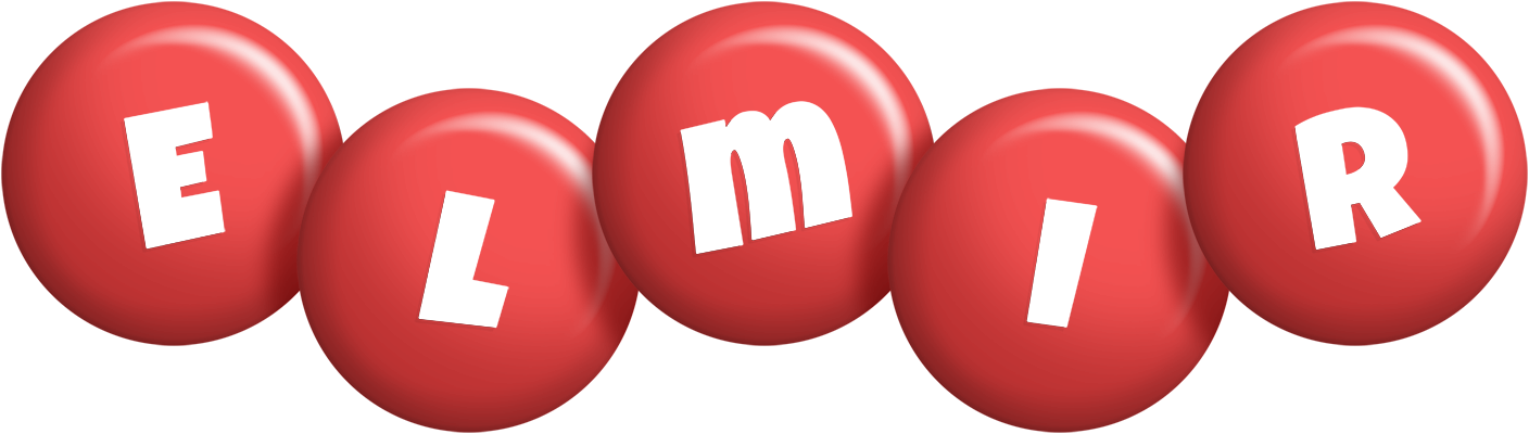 Elmir candy-red logo
