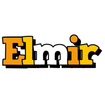 Elmir cartoon logo