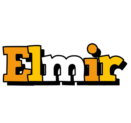 Elmir cartoon logo