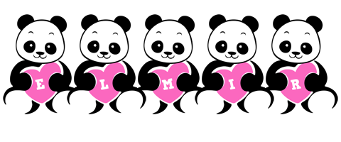 Elmir love-panda logo