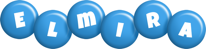 Elmira candy-blue logo