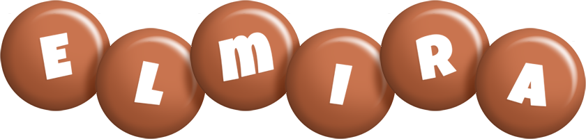 Elmira candy-brown logo