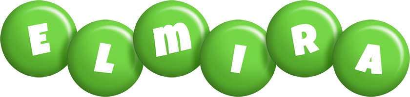 Elmira candy-green logo