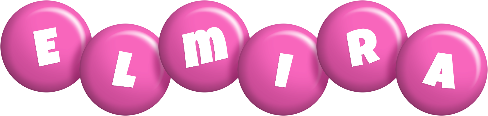 Elmira candy-pink logo