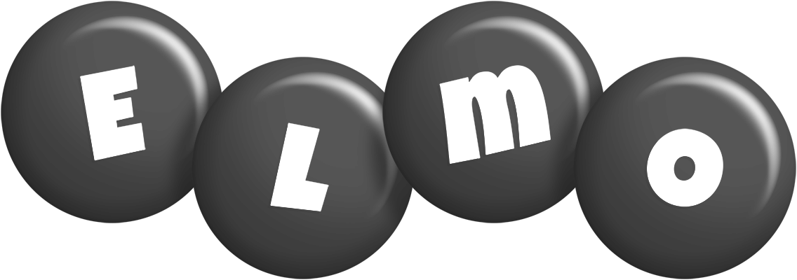 Elmo candy-black logo