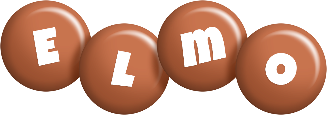 Elmo candy-brown logo