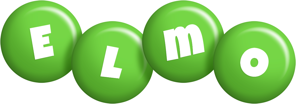 Elmo candy-green logo