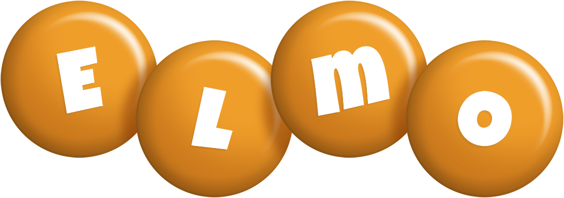 Elmo candy-orange logo