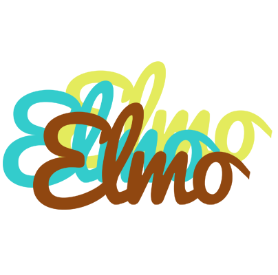 Elmo cupcake logo
