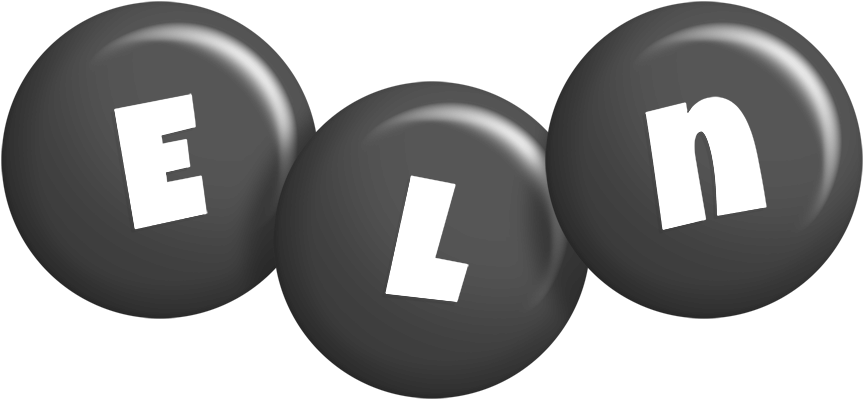 Eln candy-black logo
