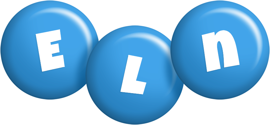 Eln candy-blue logo