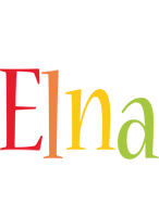 Elna birthday logo