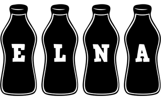 Elna bottle logo