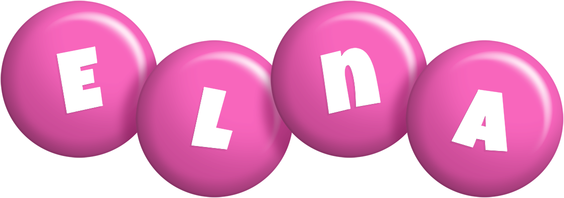 Elna candy-pink logo