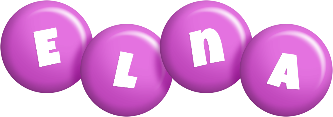 Elna candy-purple logo