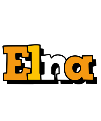 Elna cartoon logo