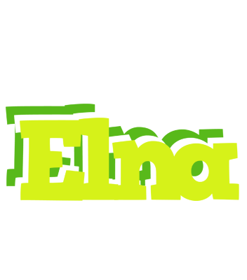 Elna citrus logo