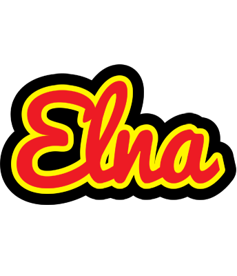 Elna fireman logo