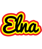 Elna flaming logo