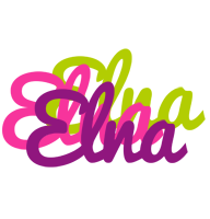 Elna flowers logo