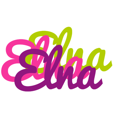 Elna flowers logo