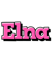 Elna girlish logo