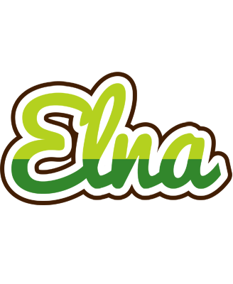 Elna golfing logo