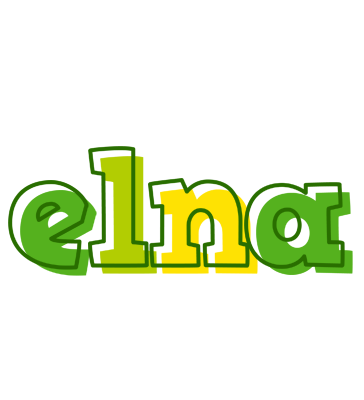 Elna juice logo