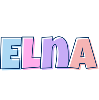 Elna pastel logo
