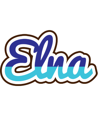 Elna raining logo