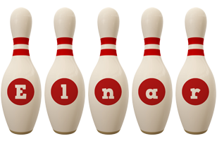 Elnar bowling-pin logo