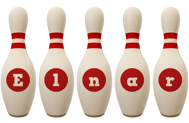 Elnar bowling-pin logo