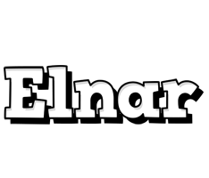 Elnar snowing logo