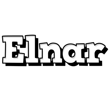 Elnar snowing logo