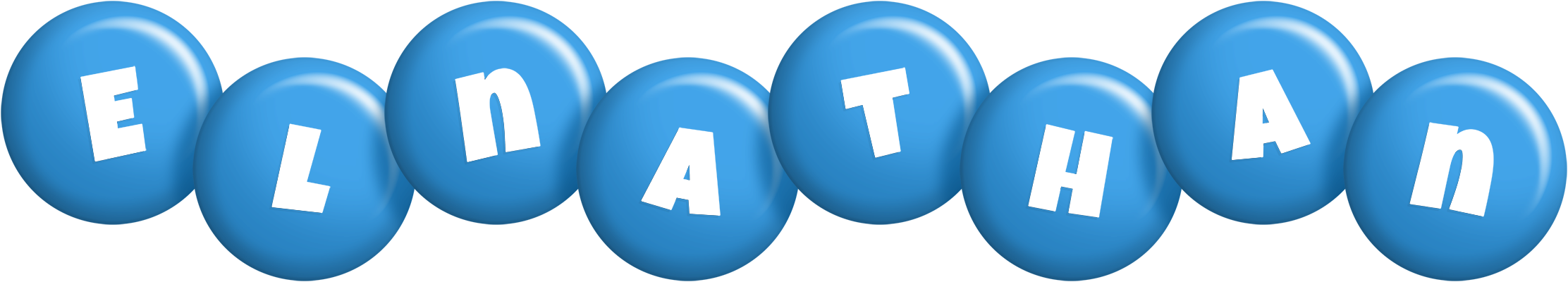 Elnathan candy-blue logo