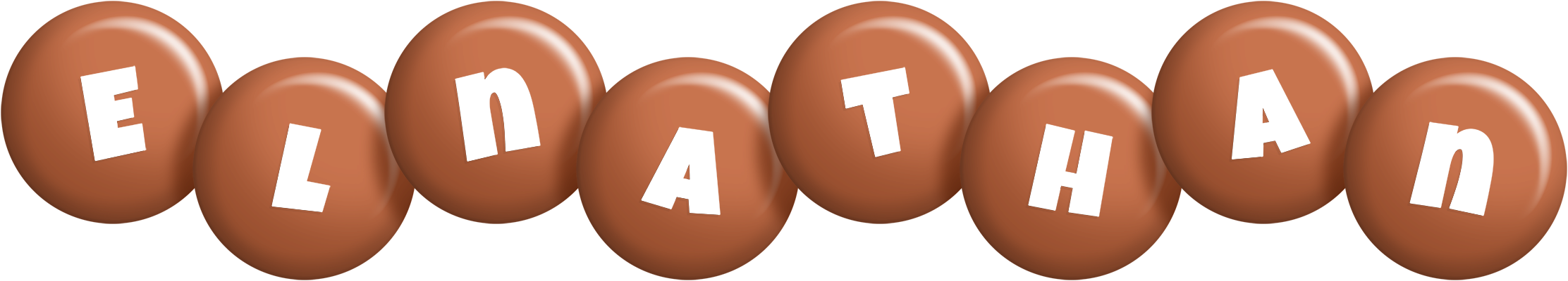 Elnathan candy-brown logo