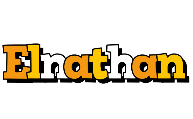Elnathan cartoon logo
