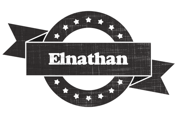 Elnathan grunge logo