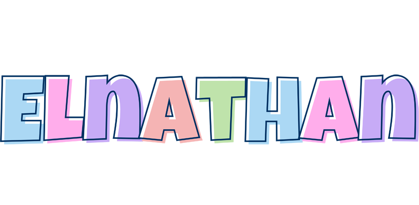Elnathan pastel logo
