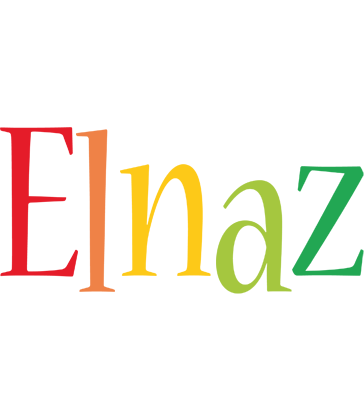 Elnaz birthday logo