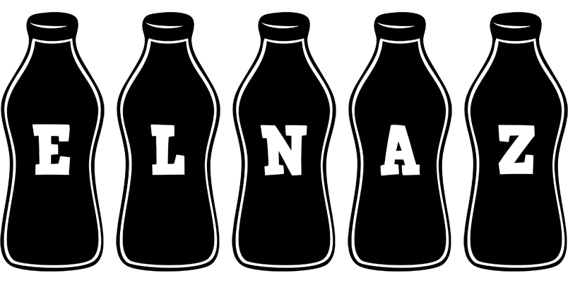 Elnaz bottle logo