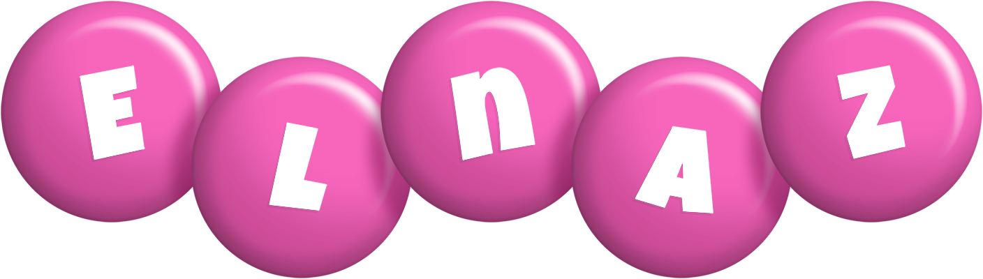 Elnaz candy-pink logo