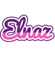 Elnaz cheerful logo