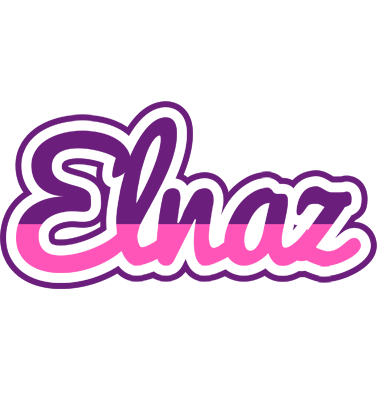 Elnaz cheerful logo