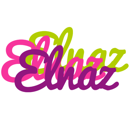 Elnaz flowers logo