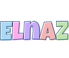 Elnaz pastel logo