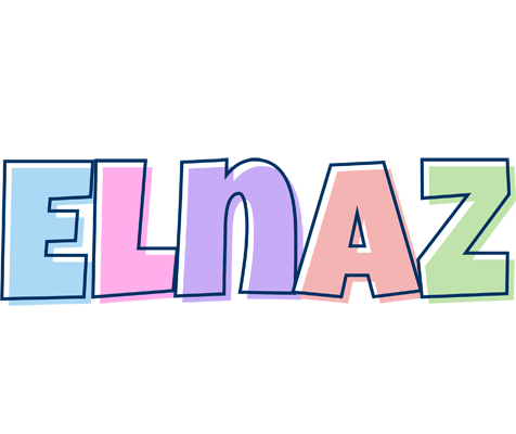 Elnaz pastel logo